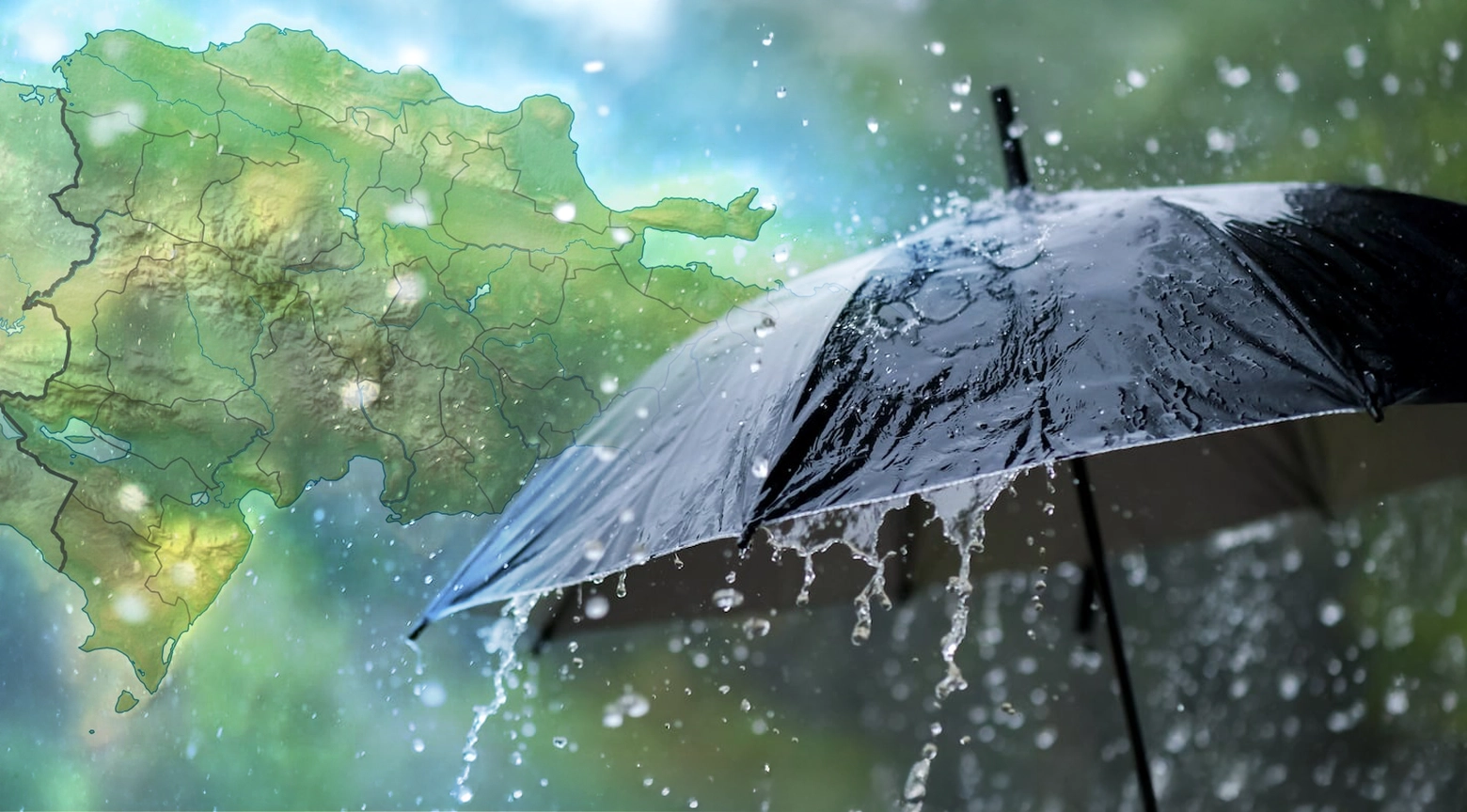 Onda tropical provocará lluvias y tronadas en varias provincias; calor seguirá intenso por polvo del Sahara